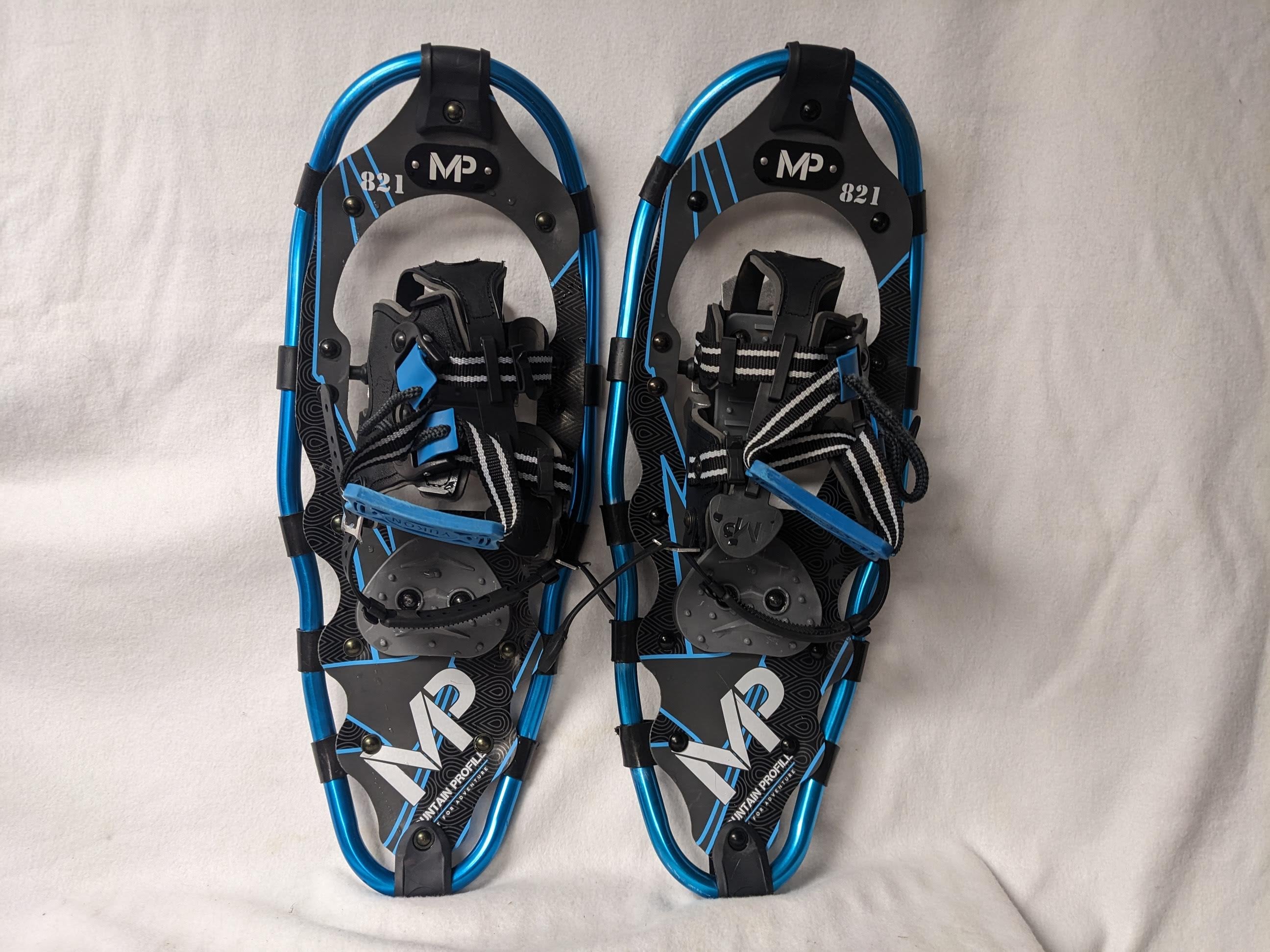 In Profile Sports Blue Snowshoes MP821 Mountain Condition Replays Color – Exchange Used Size 21