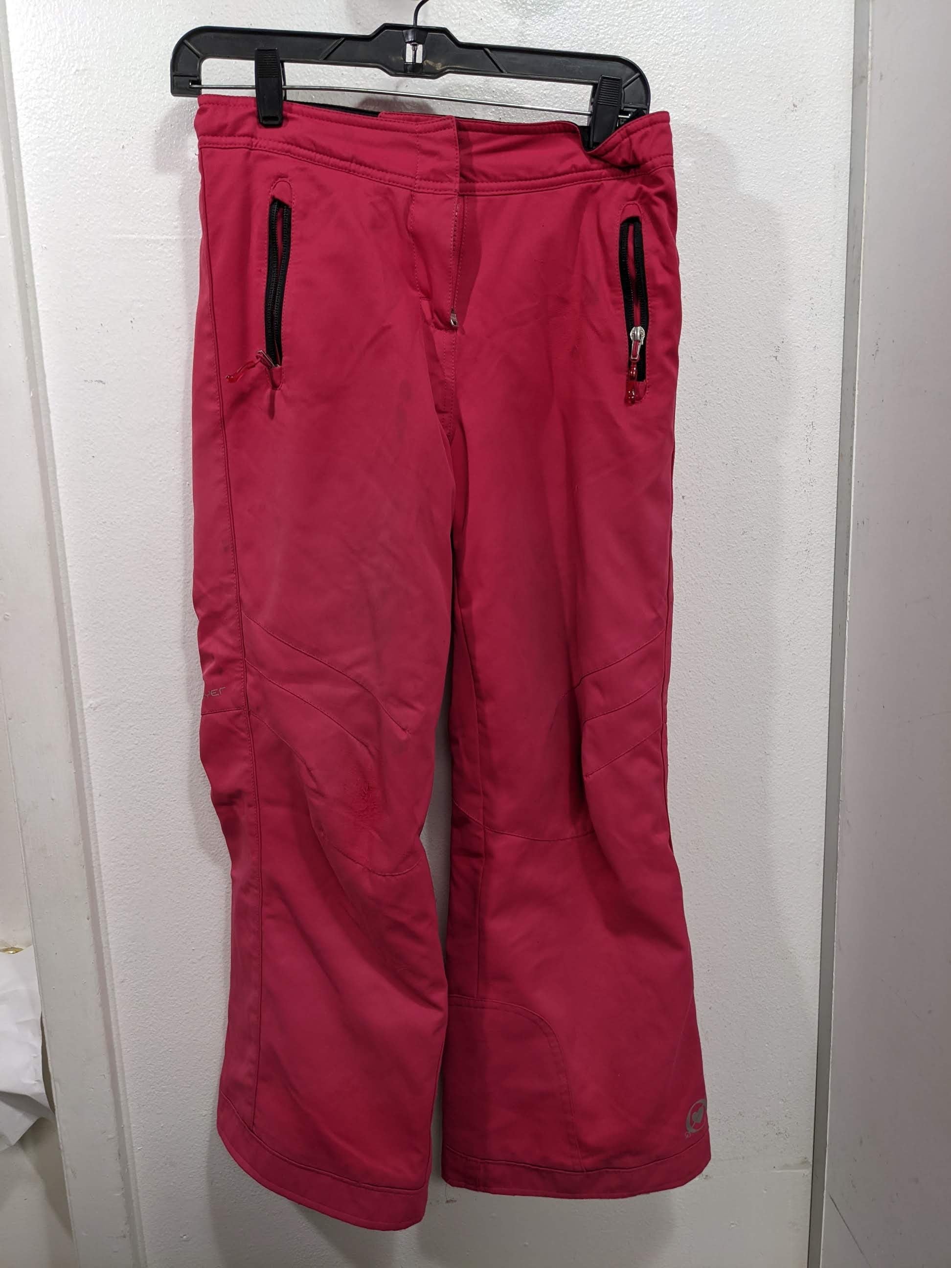 Obermeyer EWS Youth Ski/Board Pants Size 12 Youth Large Pink Used