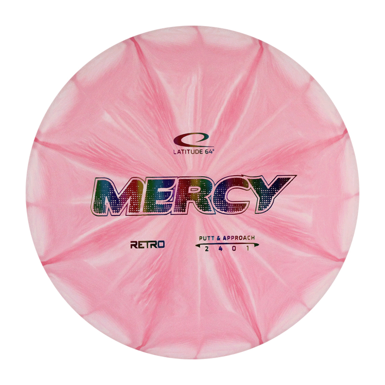 Latitude 64 Retro Mercy 173-176g 2/4/0/1 Disc Golf New Putt & Approach