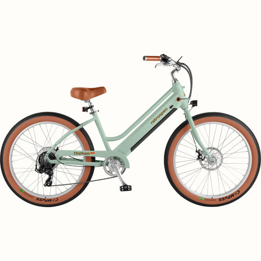 Chatham Rev + Electric Beach Cruiser Bike Step Thru EBike UL 2849 Certified New