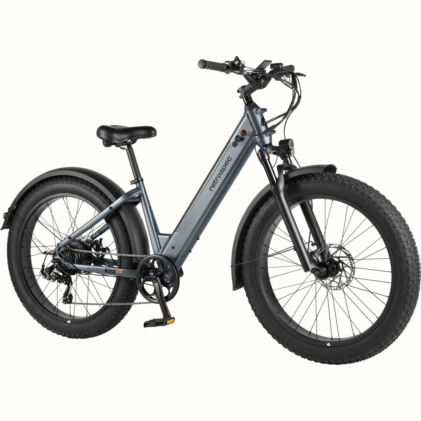 Koa Rev 2 Fat Tire Electric Bikes New eBike Step Thru UL 2849 Certified