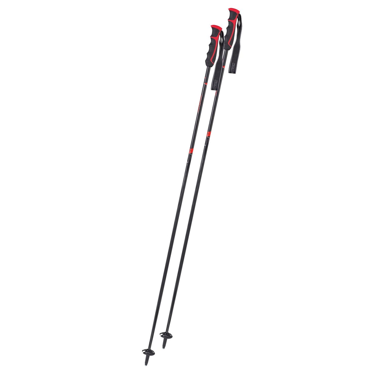 Komperdell Booster Speed Alloy Ski Poles Red Size New 110 cm - 120 cm