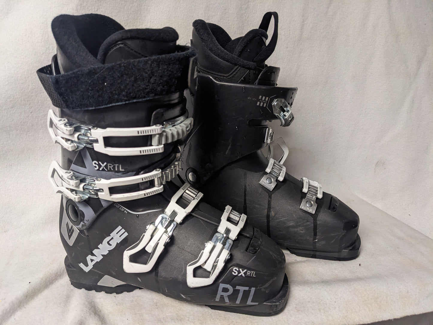 Lange SX RTL Ski Boots Size 24.5 Color Black Condition Used