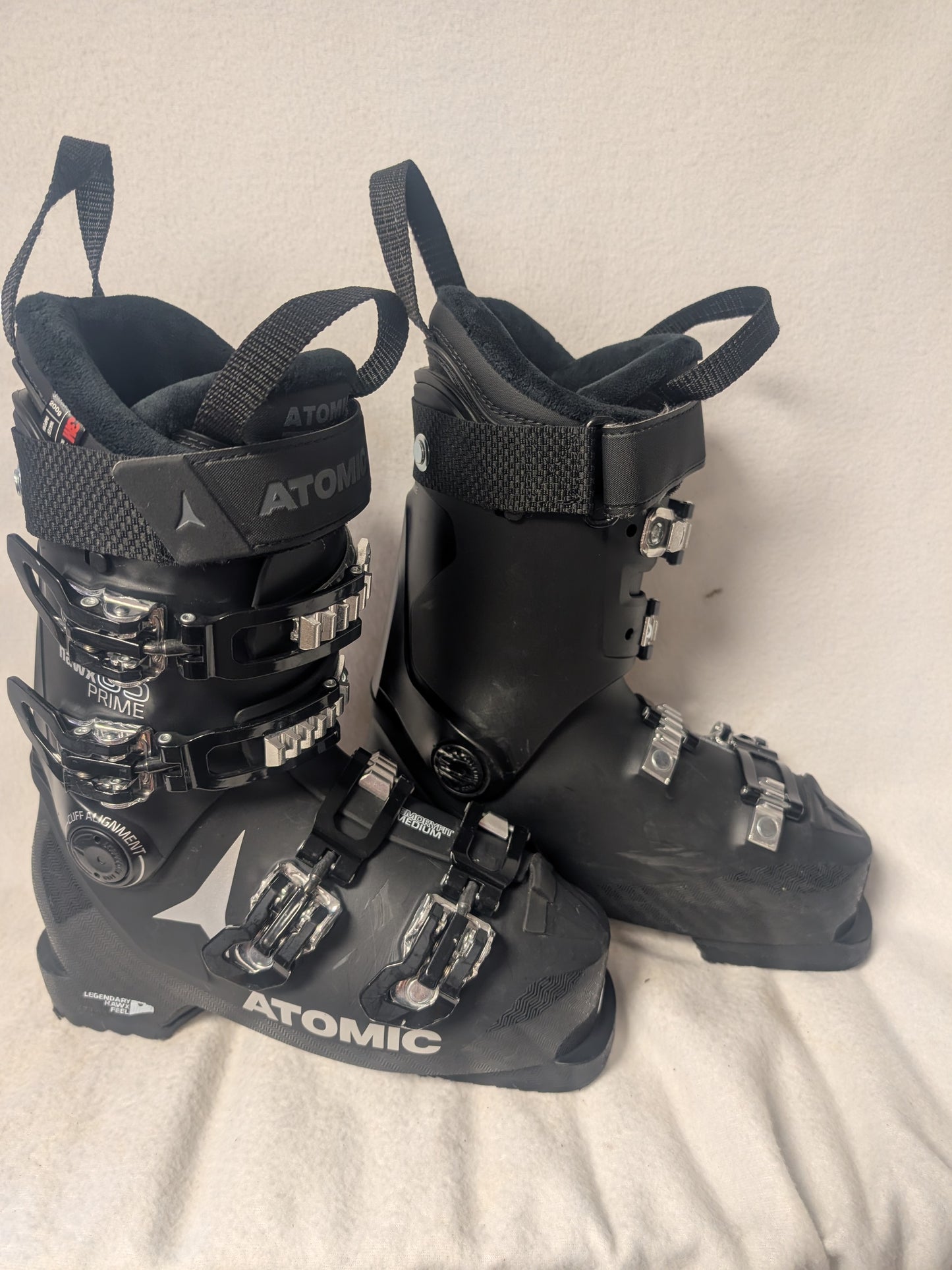 Atomic Hawk  Ski Boots Size 23.5 Color Black Condition Used