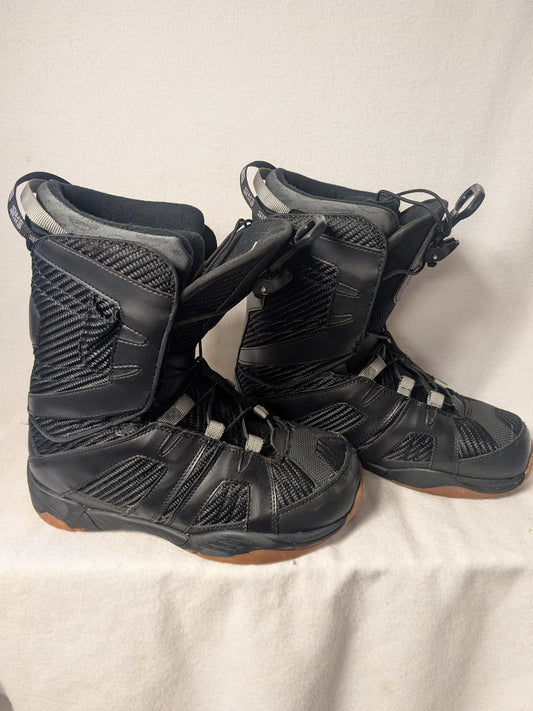 SIMS Caliber Snowboard Boots Size 9 Black Used