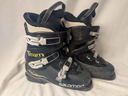 Salomon Team Ski Boots Size 25.5 Color Black Used