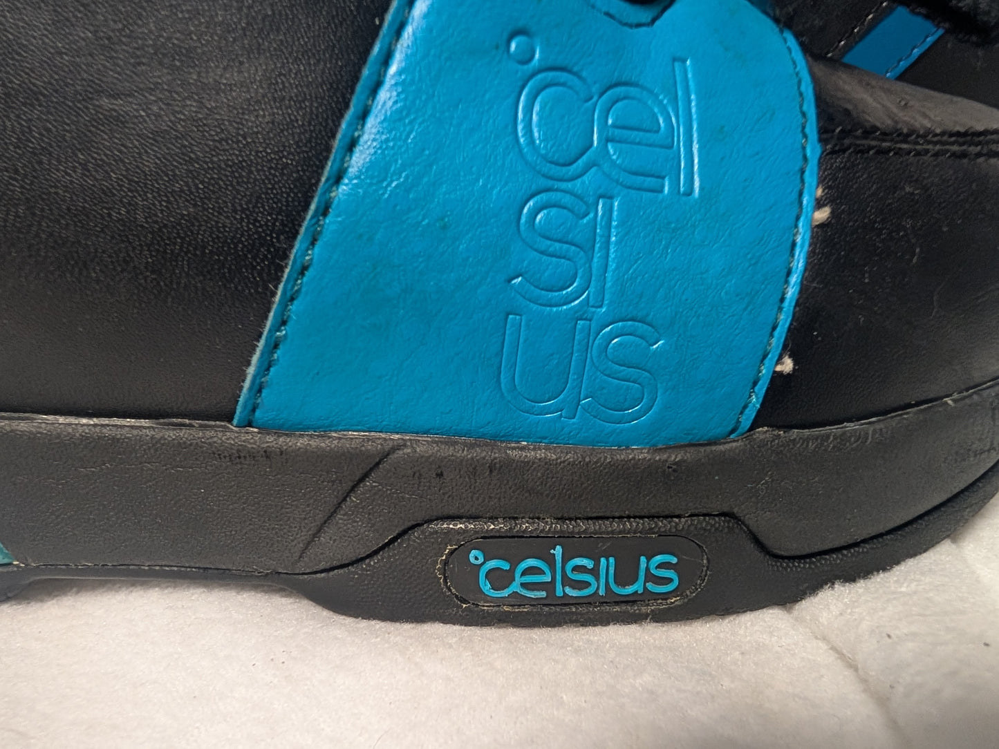 Celsius Cirrus Ozone Lace-Up Snowboard Boots Size 8 Color Black Condition Used