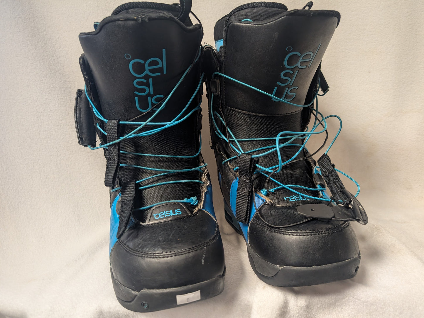 Celsius Cirrus Ozone Lace-Up Snowboard Boots Size 8 Color Black Condition Used