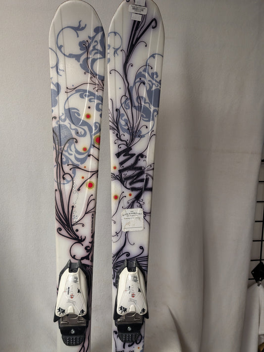 Salomon Skis Marker 12 Bindings 150 Cm Color White Condition Used