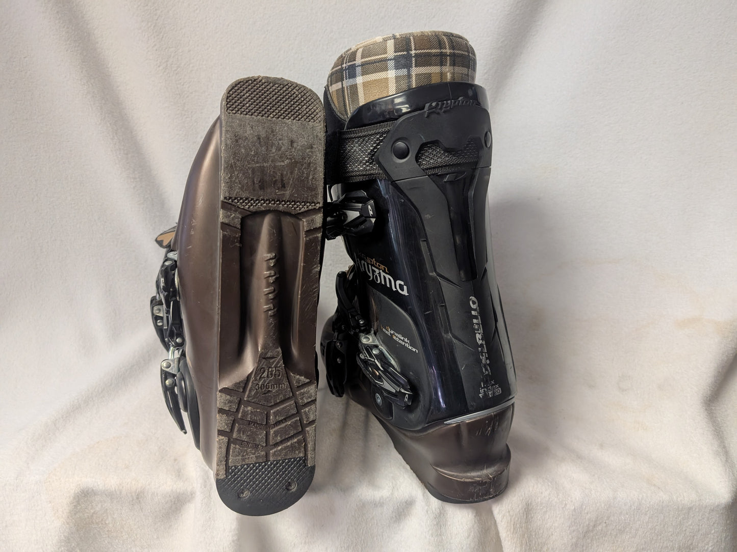 Dalbello Krypton Ski Boots Size 26.5 Color Brown Used