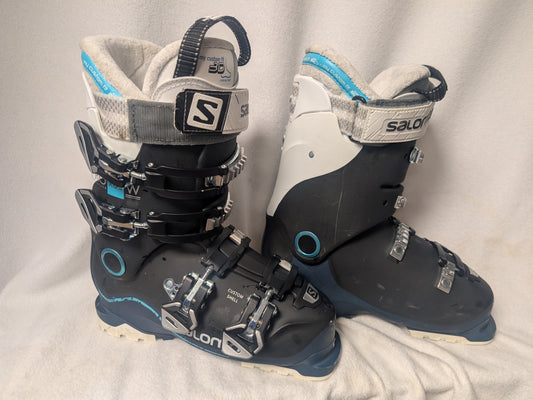 Salomon X-Pro X80 Ski Boots Size 24.5 Color Black Condition Used