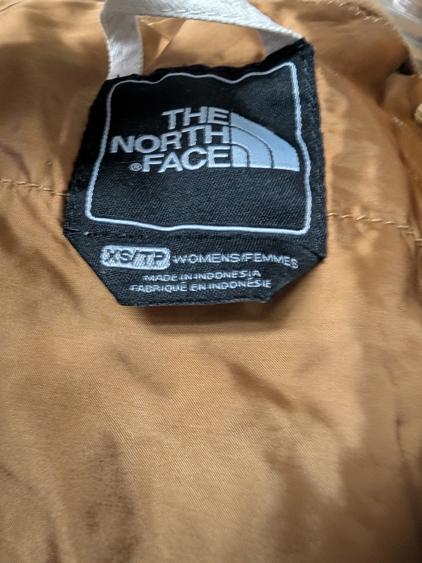 The North Face Shell Jacket Coat Size Women Extra Small White Used