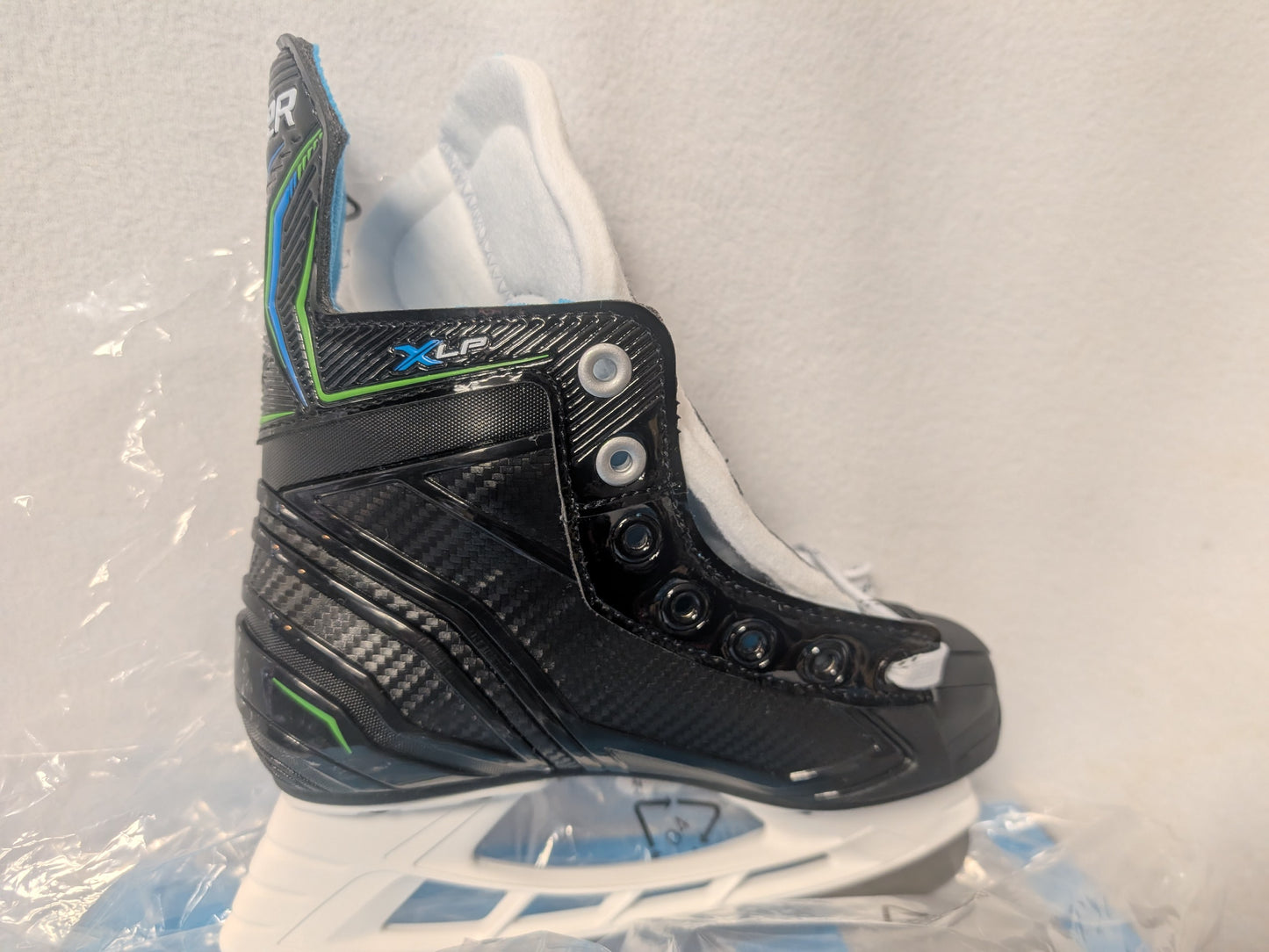 Bauer XLP Hockey Ice Skates Size 13k Color Black Condition Used