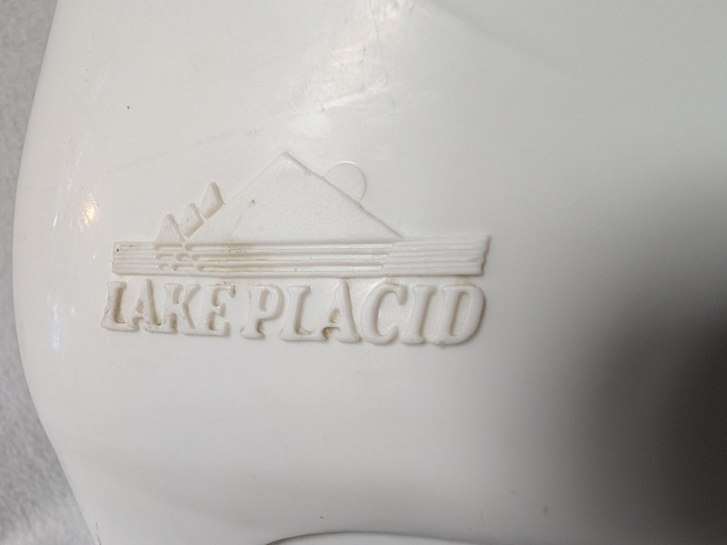 Lake Placid Figure Ice Skates Size 9 Color White Condition Used