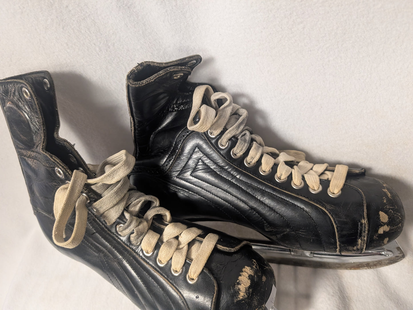 Speed Racing Ice Skates Size 10 Color Black Condition Used