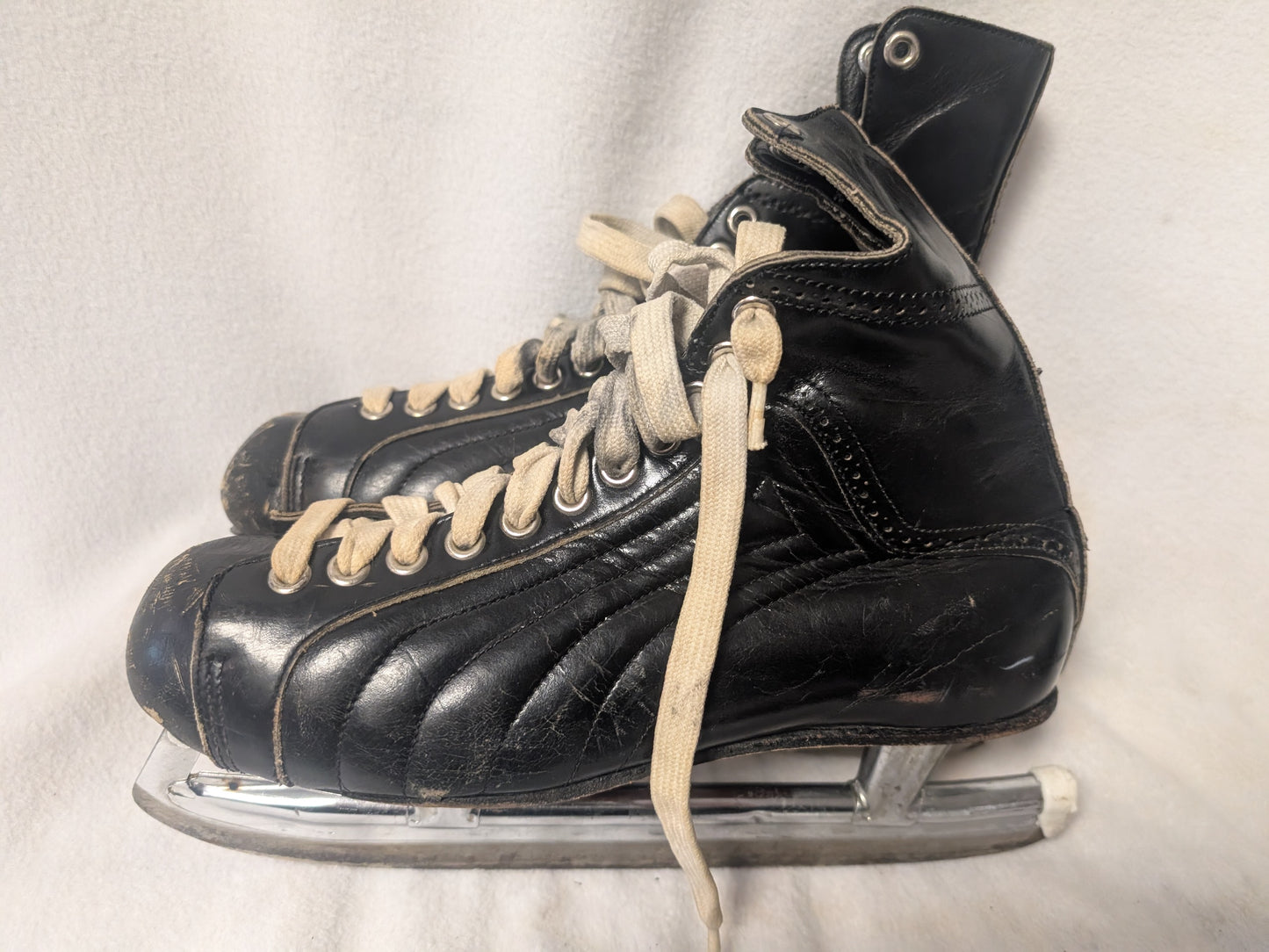 Speed Racing Ice Skates Size 10 Color Black Condition Used