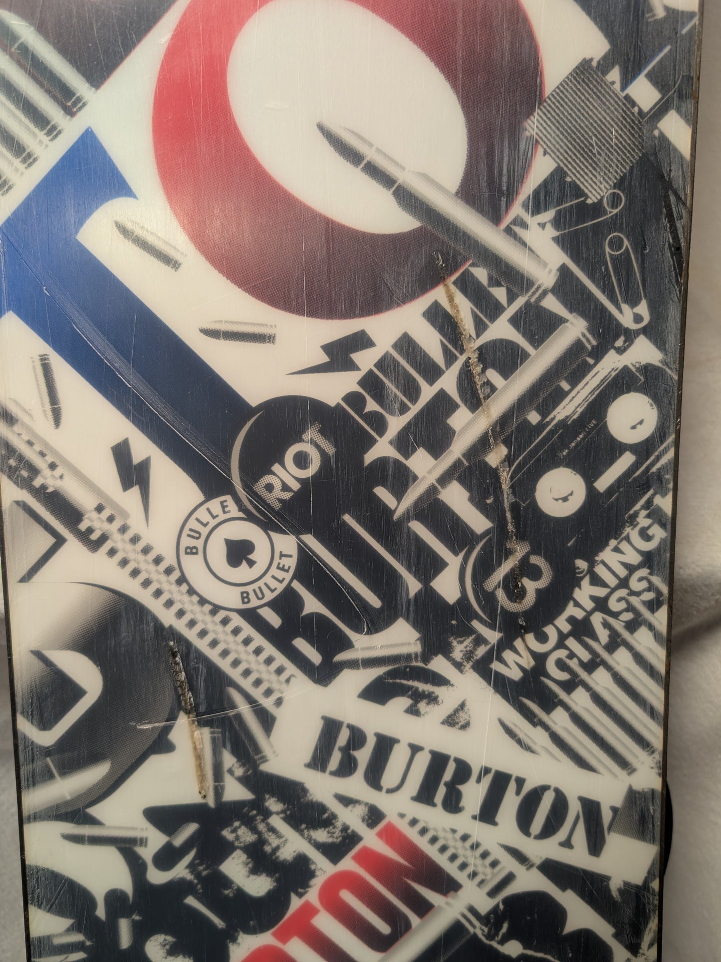 Burton Bullet Snowboards Burton Bindings Size 160 Cm Color Black Condition Used