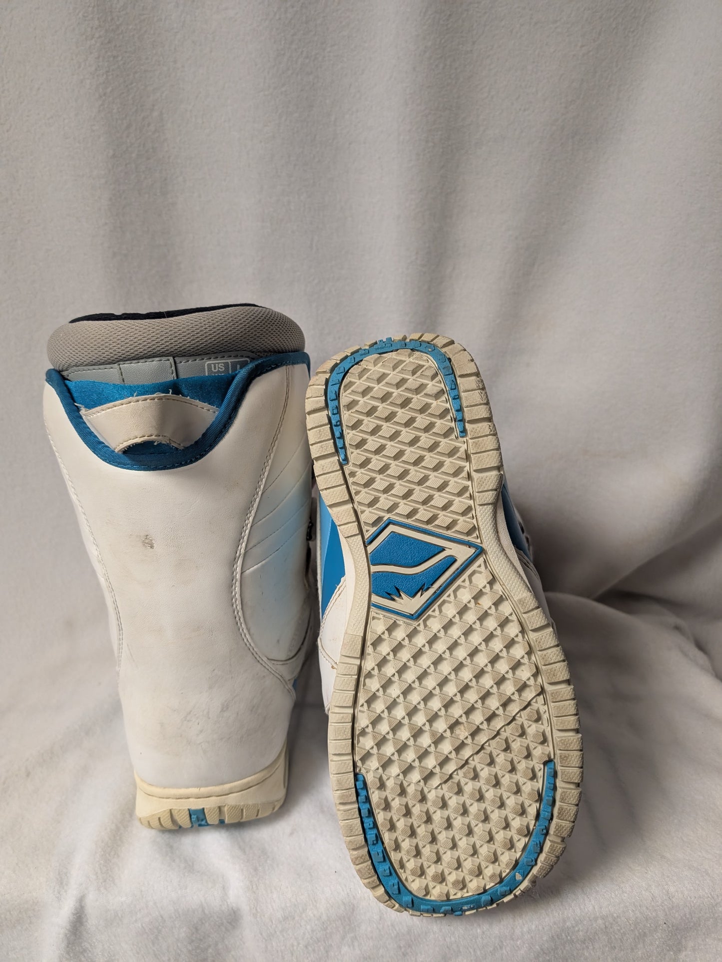 Vans Emigre Snowboard Boots Women Size 9 White Used Adult