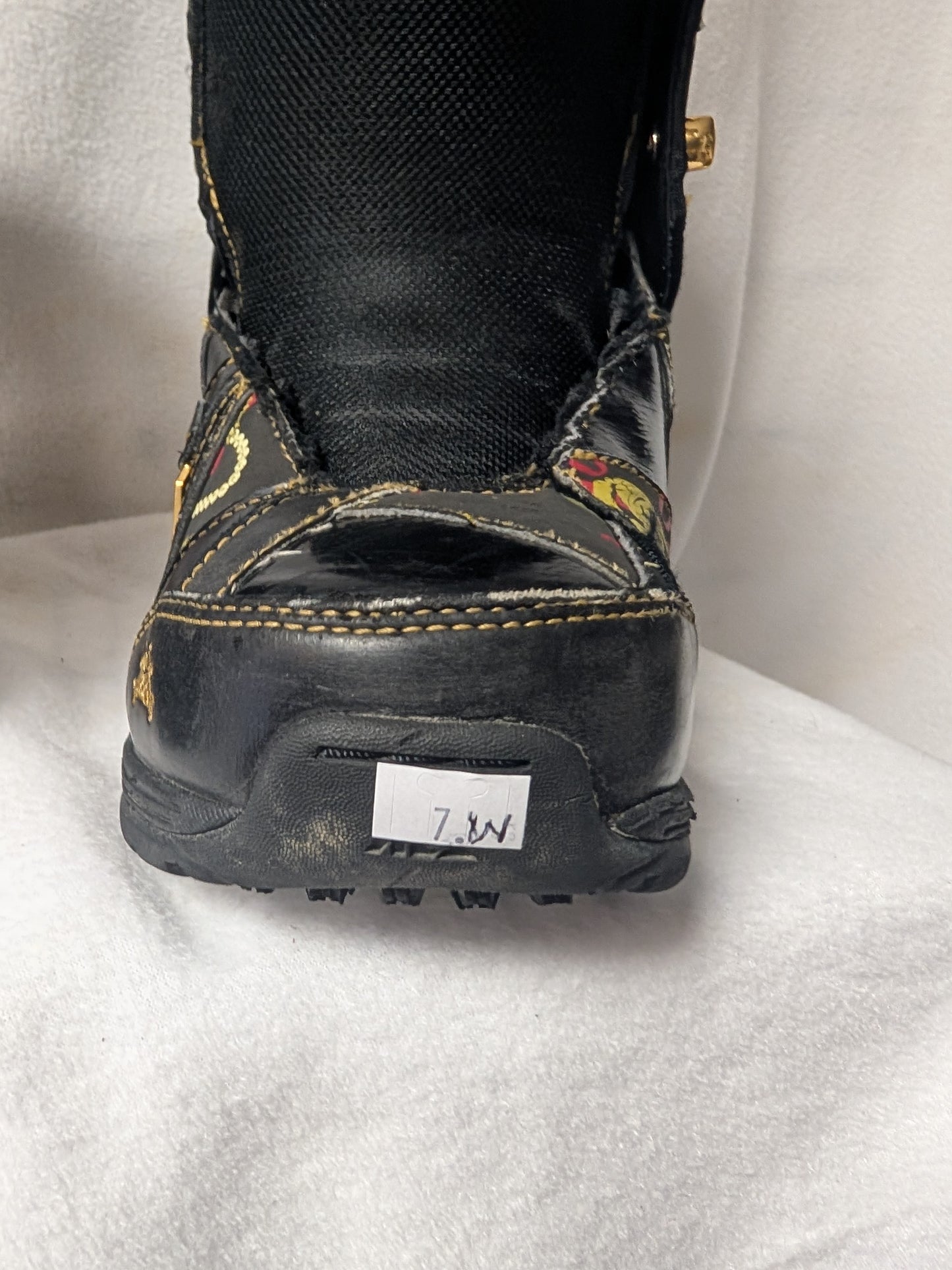 K2 Snowboard Boots Women Size 7 Black Used Adult no Laces