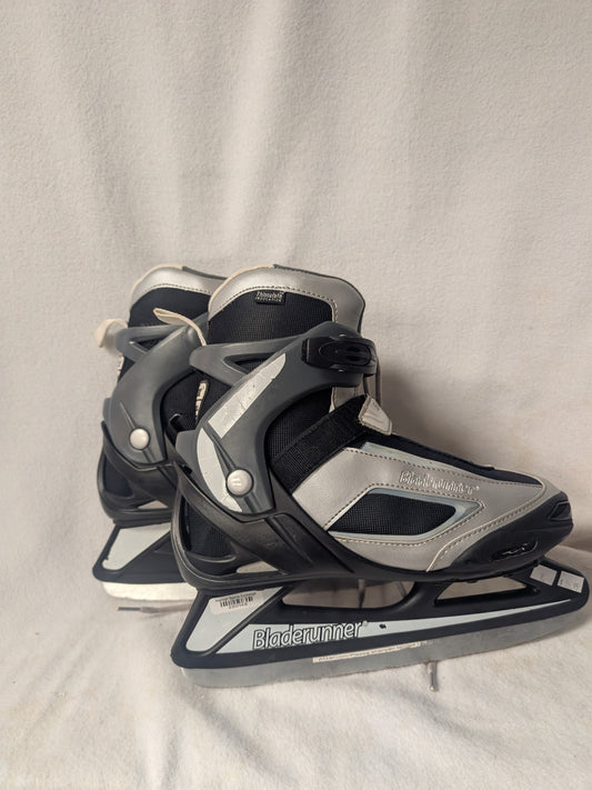 Bladerunner Hockey Comet Ice M Ice Skates Size 9 Color Black Used