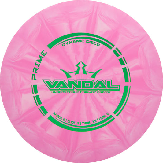 Dynamic Discs Burst Vandal Understable Fairway Driver Pink 173+g 9/5/-1.5/2 New