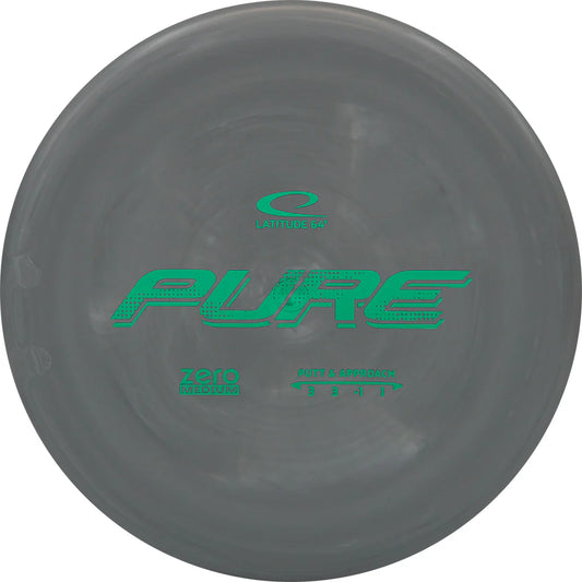 Latitude 64 Zero Medium Pure Putt & Approach Gray 173+g 3/3/-1/1 New