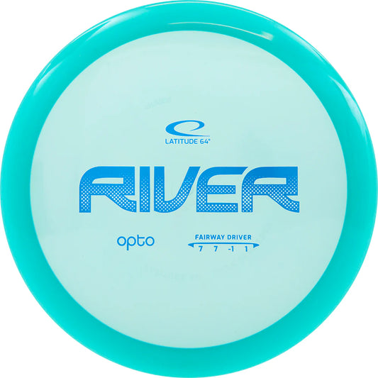 Latitude 64 Opto River Fairway Driver Turquise 173-176g 7/7/-1/1 New